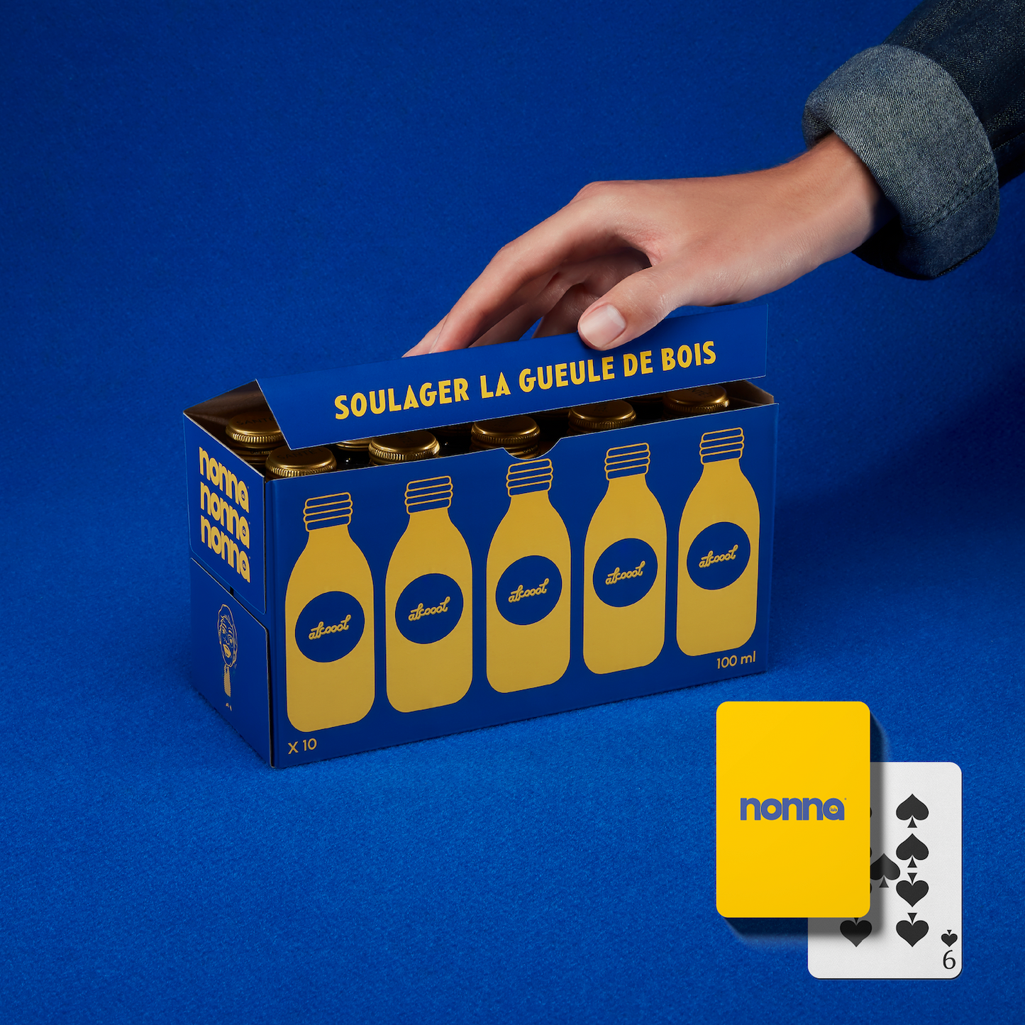 Coffret soirée festive (10 ALCOOOL) + Jeu de cartes