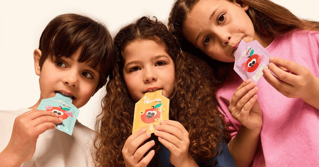 Découvrez Nonna Kids : les compléments alimentaires enfants à base de purée de pomme