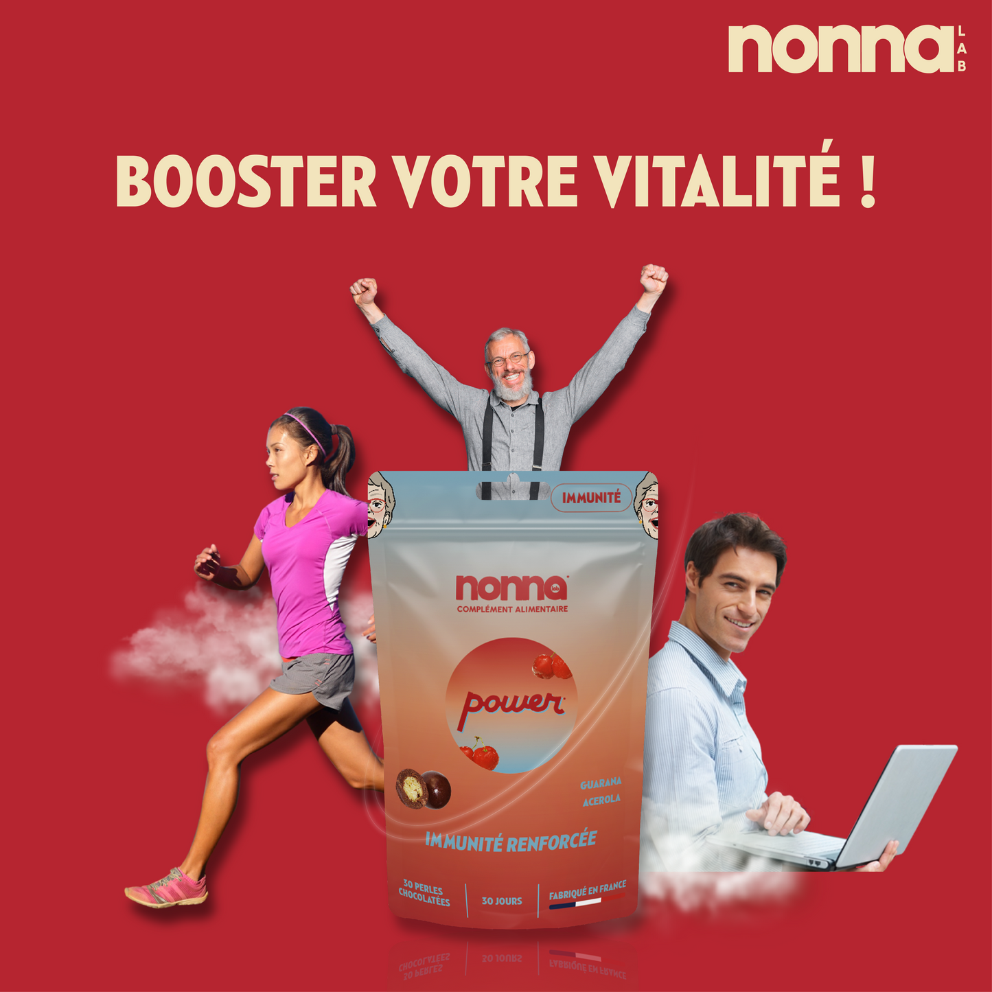 Nonna Power - Une formule 3 en 1 = Immunité, vitalité, protection